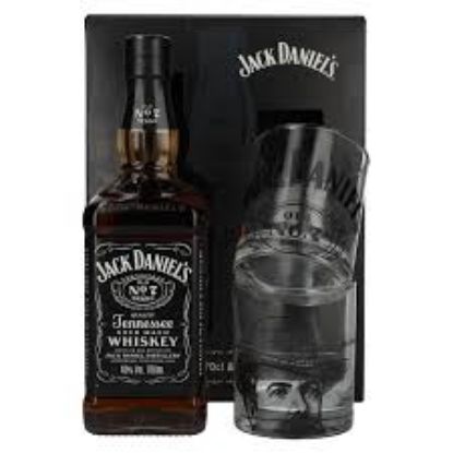 Picture of Jack Daniels Black w/ 2 glasses Gift